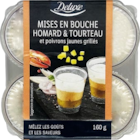 Mises en bouche homard & tourteau - DELUXE en promo chez Lidl Poitiers à 3,19 €