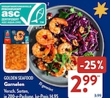 Garnelen von Golden Seafood im aktuellen ALDI SÜD Prospekt für 2,99 €