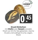 Aktuelle Wecker Angebote bei Hieber in Freiburg (Breisgau) Aktuelles Krusti Brötchen Angebot bei Hieber in Freiburg (Breisgau) ab 0,45 €