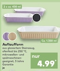 Auflaufform für 4,99 € bei Kaufland im Angebot Auflaufform im aktuellen Kaufland Prospekt
