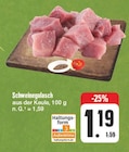 Schweinegulasch Angebote bei EDEKA Amberg für 1,19 €