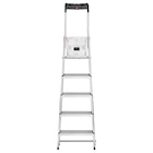 Escabeau aluminium HAILO L60 5 marches avec tablette porte-outils - HAILO en promo chez LEROY MERLIN Boulogne-Billancourt à 142,93 €