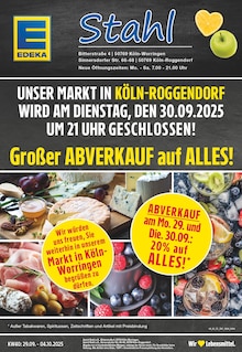 Aktueller EDEKA Prospekt "Aktuelle Angebote" Seite 1 von 24 Seiten für Köln