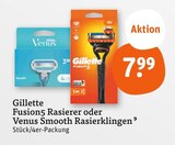 Fusion5 Rasierer Angebote von Gillette bei tegut Augsburg für 7,99 €