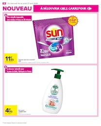 Prix et réduction Lave-Vaisselle dans le prospectus Carrefour Market en cours Offre Lave-Vaisselle dans le catalogue Carrefour Market du moment à la page 10