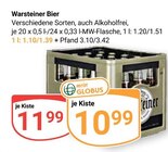 Aktuelle Bier Angebote bei GLOBUS in Koblenz Aktuelles Bier Angebot bei GLOBUS in Koblenz ab 10,99 €