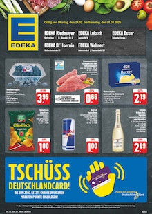 EDEKA Prospekt Wir lieben Lebensmittel! mit  Seiten in Würzburg und Umgebung