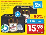 Hasseröder Premium Pils im aktuellen Prospekt bei Netto Marken-Discount in Pessin