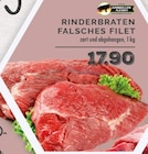 E center Dinslaken - RINDERBRATEN FALSCHES FILET Angebot im Prospekt RINDERBRATEN FALSCHES FILET bei E center im Dinslaken Prospekt für 17,90 €