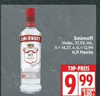 Vodka von Smirnoff für 9,99 € bei EDEKA im Angebot Vodka von Smirnoff im aktuellen EDEKA Prospekt