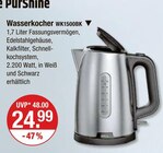 Wasserkocher WK1500BK von  im aktuellen V-Markt Prospekt für 24,99 €
