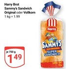 Sammy’s Sandwich Original im Angebot bei GLOBUS in Jena Sammy’s Sandwich Original Angebote von Harry Brot bei GLOBUS Jena für 1,49 €
