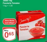 Passierte Tomaten Angebote von Jeden Tag bei GLOBUS Ludwigshafen für 0,65 €