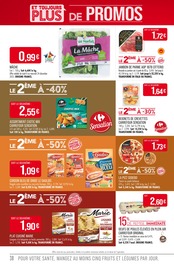 Promo Pizza dans le catalogue Supermarchés Match du moment à la page 38