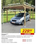 Carport Angebote bei toom Baumarkt Freital für 229,99 €