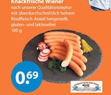 Knackfrische Wiener bei V-Markt im Prospekt "" für 0,69 €