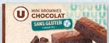 Mini brownies chocolat - U - U Express Mini brownies chocolat - U à 2,59 € dans le catalogue U Express
