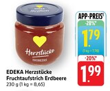 Aktuelles Herzstücke Fruchtaufstrich Erdbeere Angebot bei EDEKA in Koblenz ab 1,79 €