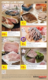 Promos Viande dans le catalogue "JUSQU'À 20€ OFFERTS EN BONS D'ACHAT SUR LE RAYON SURGELÉS" de Intermarché Hyper à la page 9