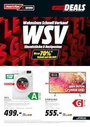 MediaMarkt Saturn Prospekt: "Wahnsinns Schnell Verkauf", 8 Seiten, 26.09.2024 - 02.10.2024