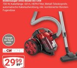 Bodensauger ohne Beutel BS1308 im Angebot bei GLOBUS in Amberg Bodensauger ohne Beutel BS1308 Angebote von Clatronic bei GLOBUS Amberg für 29,99 €