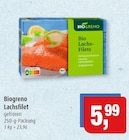 Lachsfilet im Angebot bei Markant in Kiel Lachsfilet Angebote von Biogreno bei Markant Kiel für 5,99 €