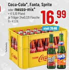 Coca-Cola, Fanta, Sprite oder mezzo-mix Angebote von Coca-Cola bei Trinkgut Rosenheim für 16,99 €