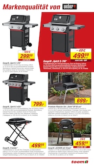 Gasgrill im toom Baumarkt Prospekt "Respekt, wer's selber macht." mit 26 Seiten (München)