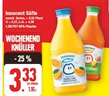 Säfte von Innocent im aktuellen E center Prospekt