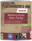 Wetterschutz-Holzfarbe von toom im aktuellen toom Baumarkt Prospekt