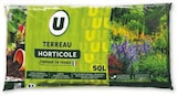 Terreau horticole - U - Hyper U à Aix-en-Provence Terreau horticole - U en promo chez Hyper U Aix-en-Provence à 12,98 €
