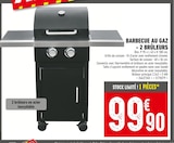 Barbecue au gaz - 2 brûleurs - Batkor à Bois-Colombes Barbecue au gaz - 2 brûleurs en promo chez Batkor Bois-Colombes à 99,90 €