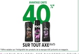 40% en avantage Carte sur tout Axe à Intermarché dans Saint-Jean-de-Moirans 40% en avantage Carte sur tout Axe à Intermarché dans Saint-Jean-de-Moirans