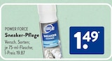 Sneaker-Pflege Angebote von Power Force bei ALDI SÜD Wesel für 1,49 €