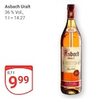 Uralt im Angebot bei GLOBUS in Weinheim Uralt Angebote von Asbach bei GLOBUS Weinheim für 9,99 €