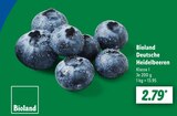 Deutsche Heidelbeeren Angebote von Bioland bei Lidl Offenburg für 2,79 €