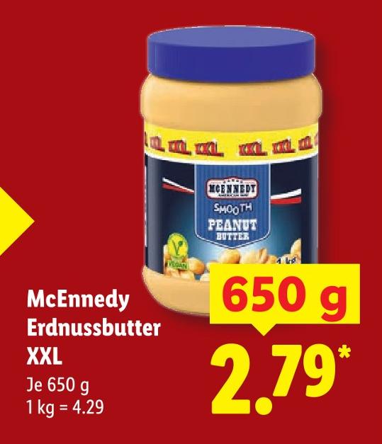 Erdnussbutter XXL