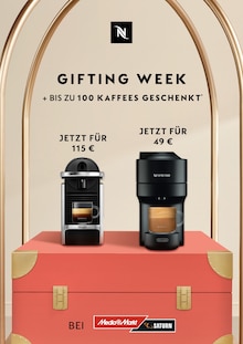 Kaffee im Nespresso Prospekt "Gifting Week" mit 3 Seiten (Halberstadt)