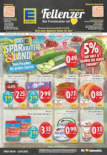 EDEKA Prospekt der Woche "Aktuelle Angebote" Seite 1, 08.09.2025 bis 13.09.2025 für Puderbach Aktueller EDEKA Prospekt "Aktuelle Angebote" Seite 1 von 24 Seiten für Puderbach