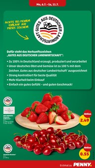 Erdbeeren im Penny Prospekt "Wer günstig will, muss Penny." mit 38 Seiten (Braunschweig)
