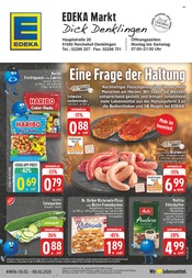 Aktueller EDEKA Supermarkt Prospekt in Drolshagen und Umgebung, "Aktuelle Angebote" mit 24 Seiten, 03.02.2025 - 08.02.2025