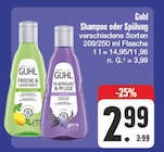 Shampoo oder Spülung bei EDEKA im Ahorn Prospekt für 2,99 €