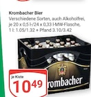 Bier Angebote von Krombacher bei GLOBUS Worms für 10,49 €