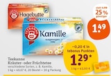 Kräuter- oder Früchtetee von Teekanne im aktuellen tegut Prospekt für 1,29 €