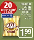 Original Sahne Muh-Muhs Toffees im Angebot bei EDEKA in Haltern am See Original Sahne Muh-Muhs Toffees Angebote bei EDEKA Haltern am See für 1,99 €