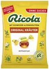 Original Kräuter ohne Zucker im Angebot bei EDEKA in Pirmasens Original Kräuter ohne Zucker Angebote von Ricola bei EDEKA Pirmasens für 1,59 €