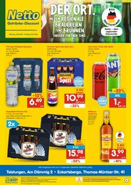 Netto Marken-Discount Prospekt für Leinefelde mit 2 Seiten Netto Marken-Discount Prospekt für Leinefelde: "DER ORT, AN DEM DU IMMER AUSGEZEICHNETE PREISE FINDEST.", 2 Seiten, 28.09.2026 - 02.10.2026