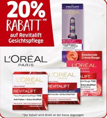 Gesichtspflege von L'oreal Revitalift bei BUDNI Gesichtspflege von L'oreal Revitalift bei BUDNI im Prospekt "BUDNI - Dein Drogeriemarkt"