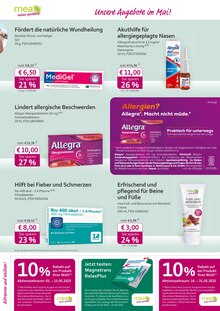 Nasenspray im aktuellen mea - meine apotheke Prospekt (Leverkusen) Nasenspray im mea - meine apotheke Prospekt "Unsere Mai-Angebote" mit 4 Seiten (Leverkusen)