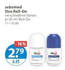 Deo Roll-On von sebamed im aktuellen V-Markt Prospekt für 2,79 €